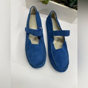 Umi Blue Suede Women's Shoes